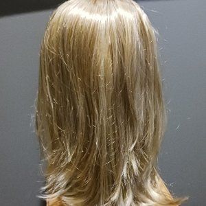 New Blonde Clip-In Hair 1/2 Wig by Hairdo Exclusively From Hair U Wear